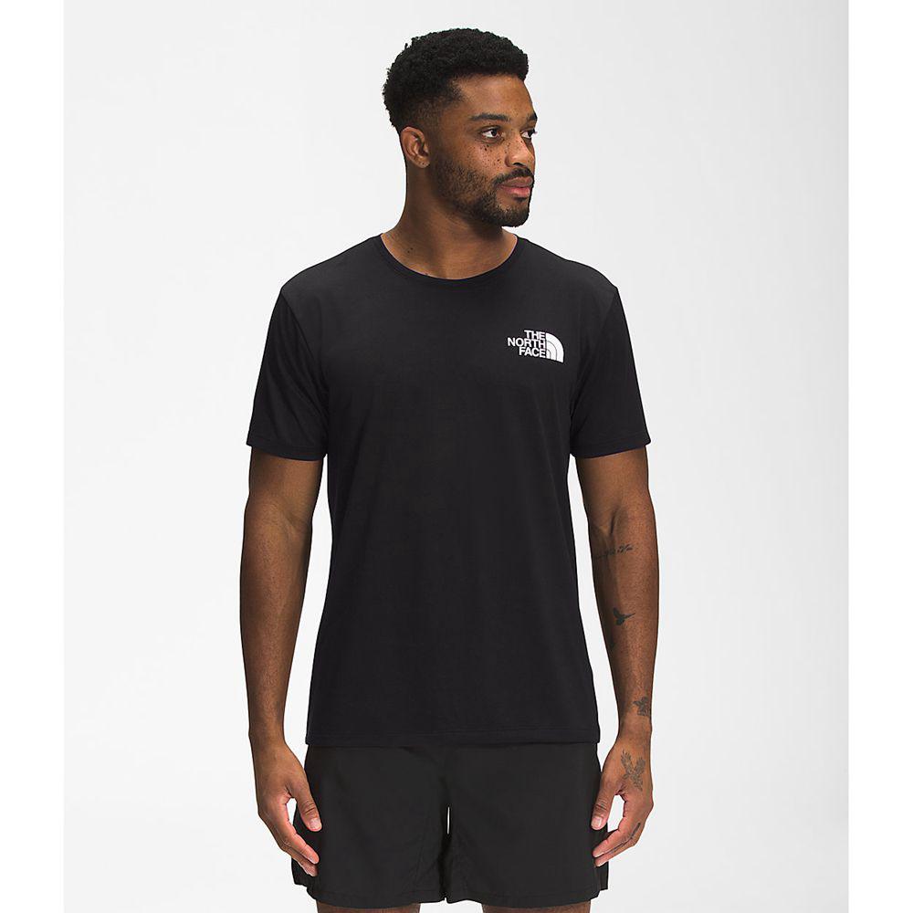 The North Face Flight Better Than Naked™ Κοντό Μανίκι Ανδρικα T Shirt - Μαυρα (XUYA35487)